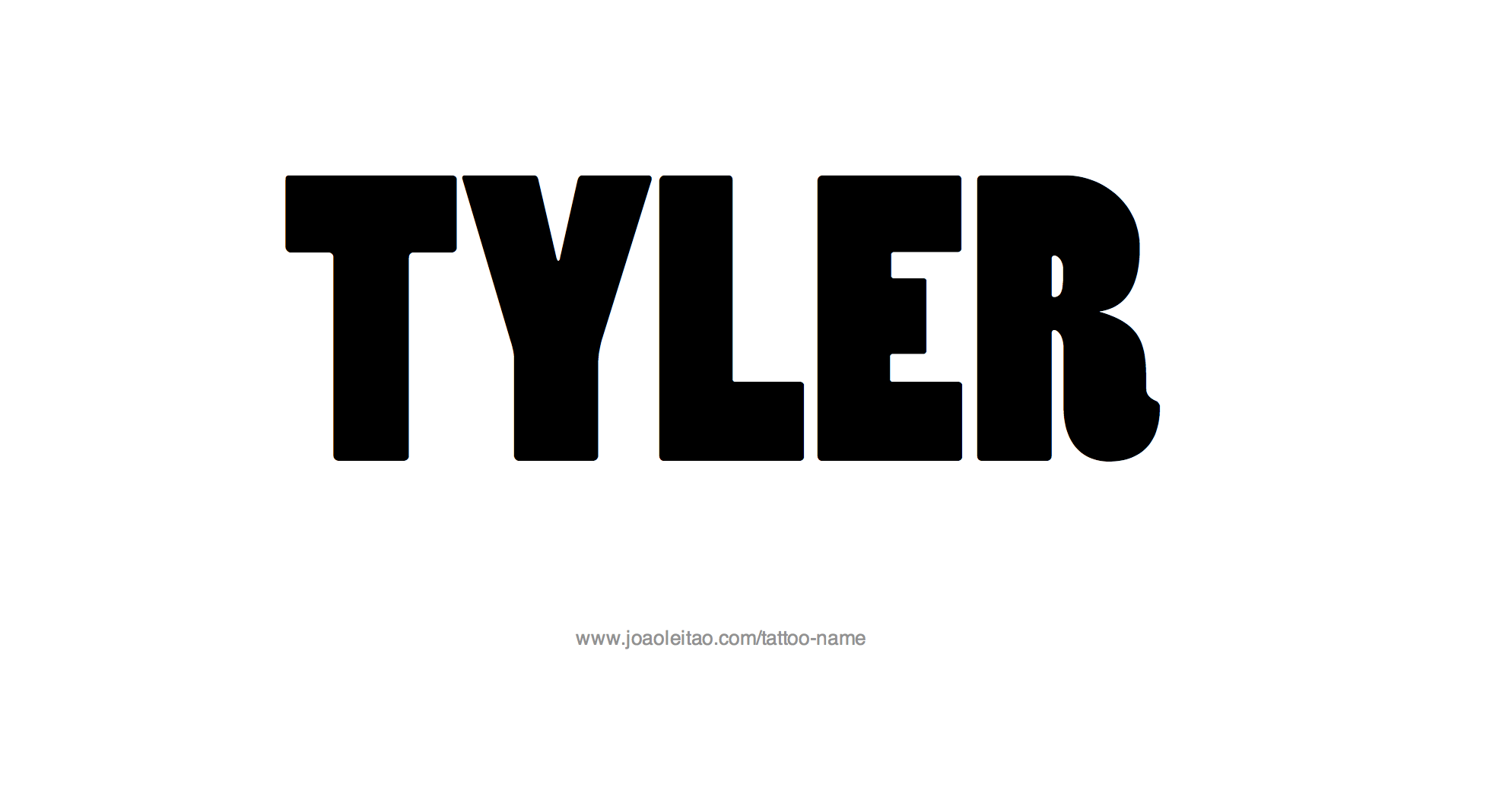 tyler-name-tattoo-designs